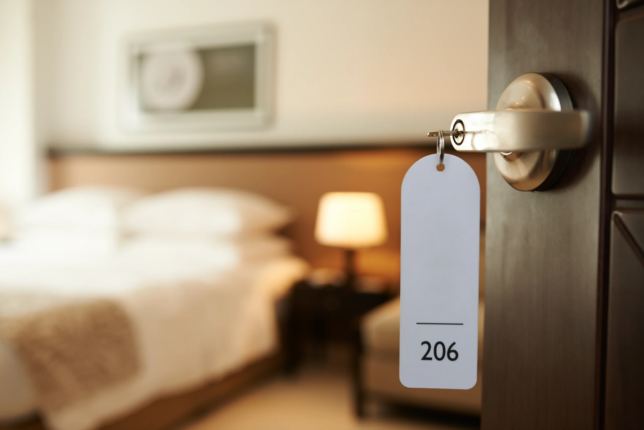 Hotel accommodation arranged as part of the Lamina stay